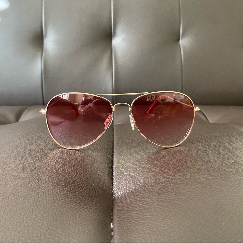 JUICY COUTURE Pink & Gold Aviators